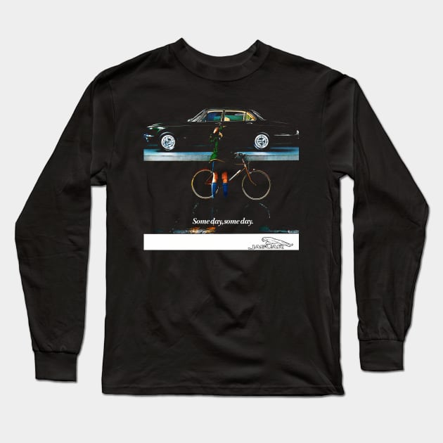 60S LUXURY CAR AD Long Sleeve T-Shirt by Throwback Motors